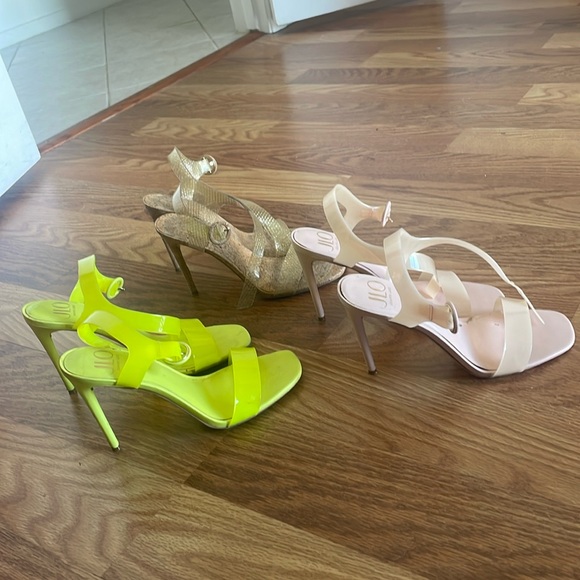 J.Lo Summer Sandals Bundle Sz 8 - Picture 1 of 8